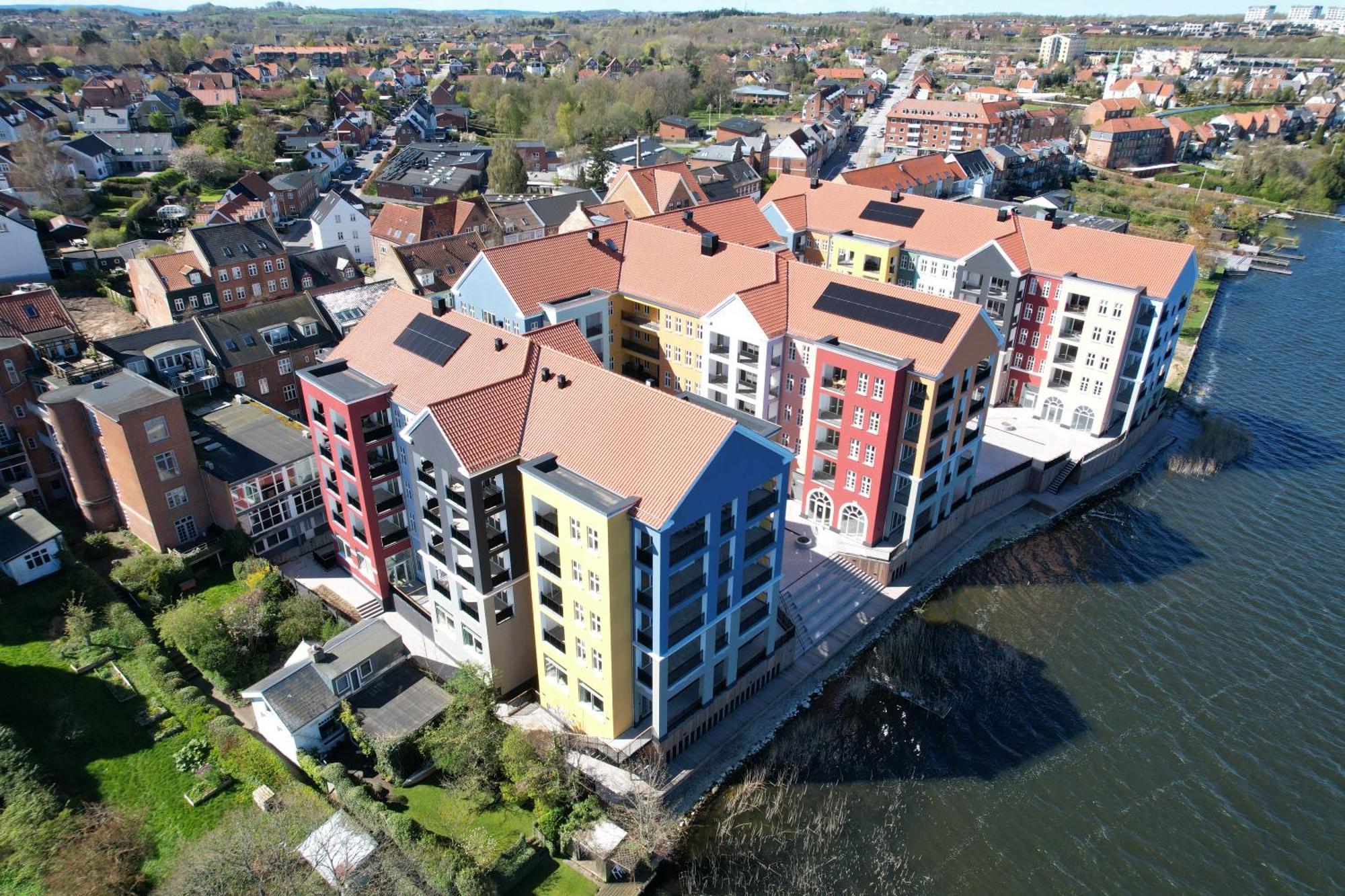 Hotel Lille Nyhavn Skanderborg Esterno foto